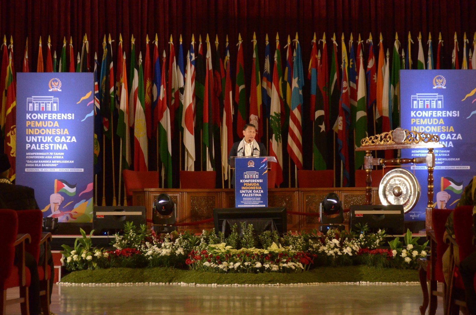 BKSAP Gelar Konferensi Pemuda Indonesia untuk Gaza-Palestina di Gedung Merdeka