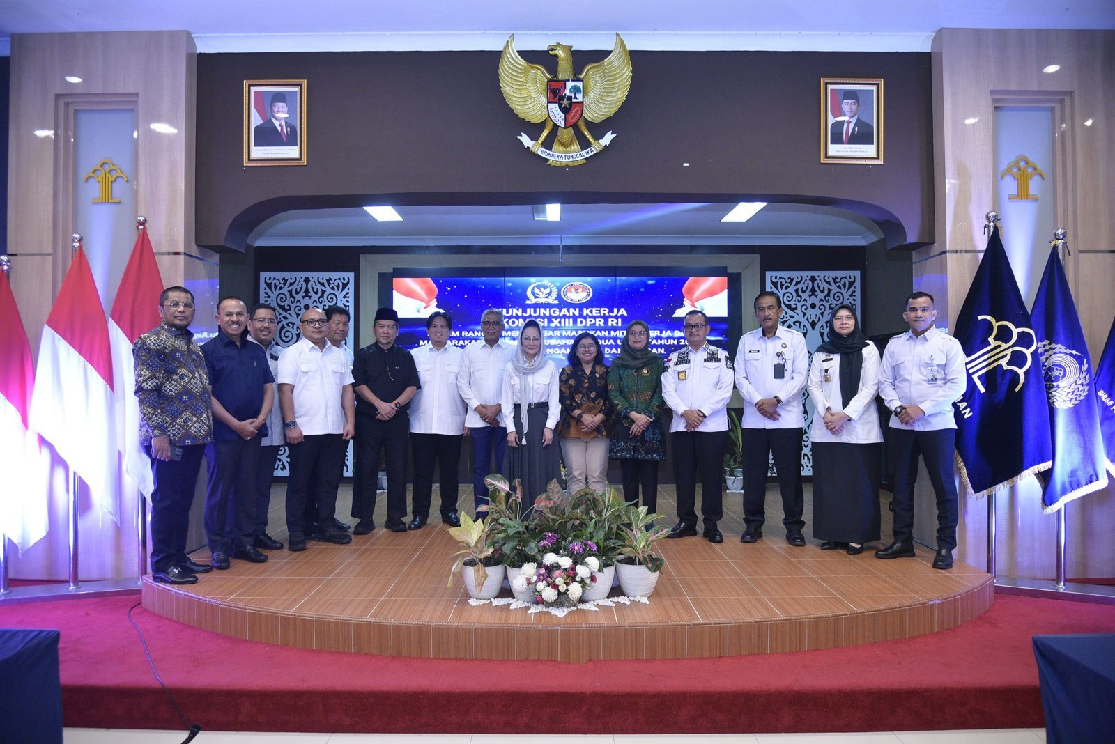 Serap Aspirasi RUU Perlindungan Saksi dan Korban, Komisi XIII Kunjungi Kanwil Kemenhum Riau